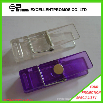 Colorido ABS promocional plástico material clipes (EP-C9073)